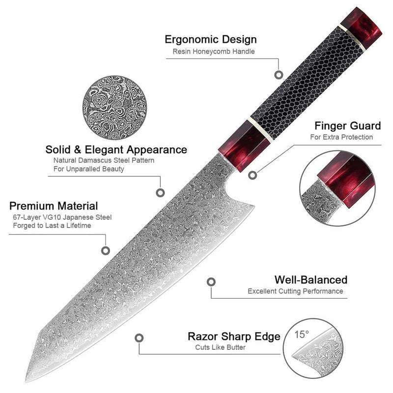 KIRITSUKE - VG10 HONEYCOMB KASUMI™