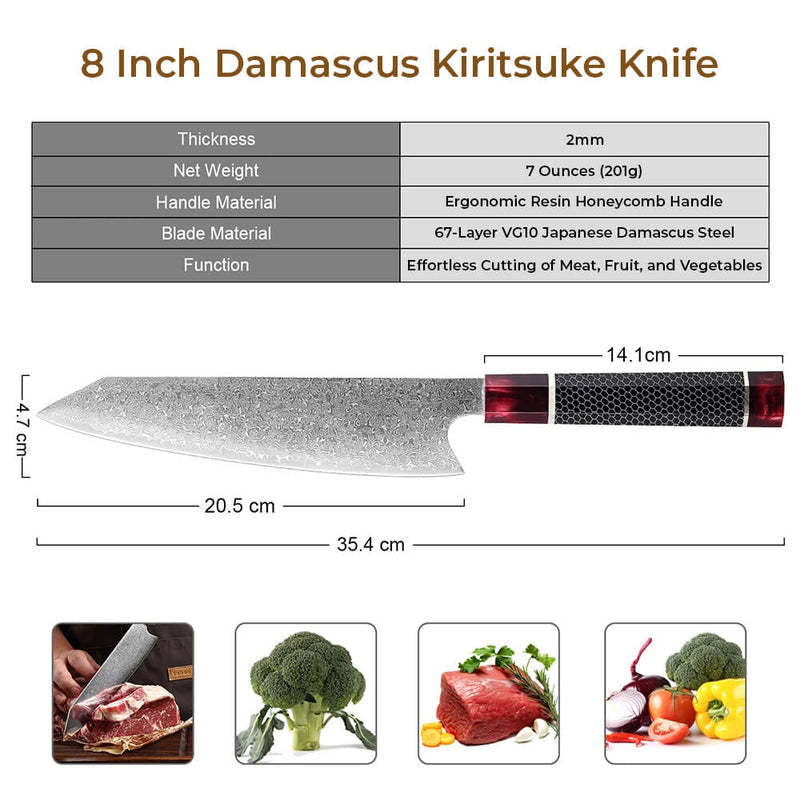 KIRITSUKE - VG10 HONEYCOMB KASUMI™