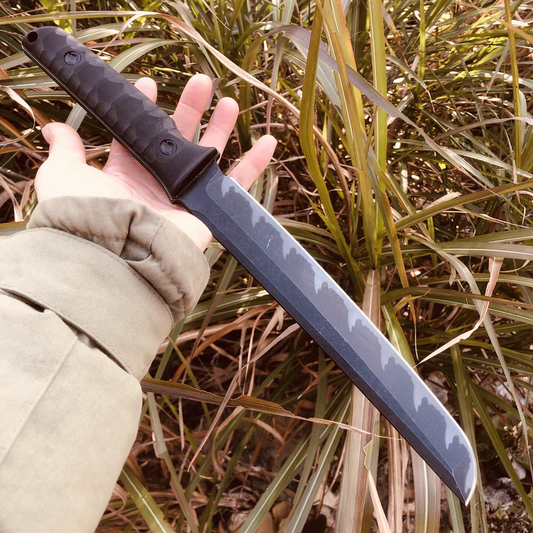 GERALD - 4CR13 BLACK BLADE | FULL TANG