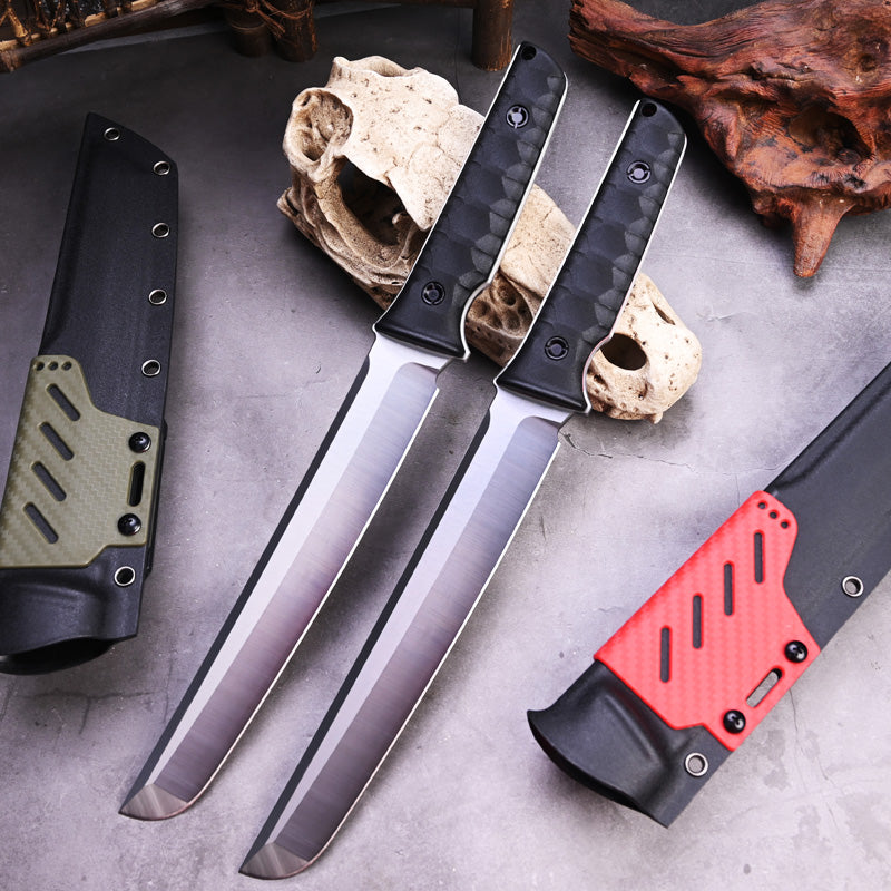 GERALD - 4CR13 BLACK BLADE | FULL TANG