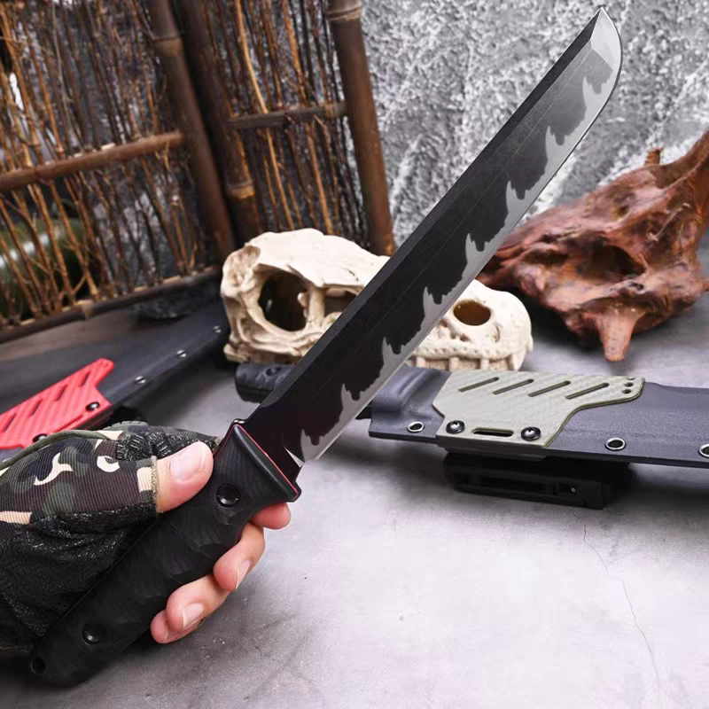 GERALD - 4CR13 BLACK BLADE | FULL TANG
