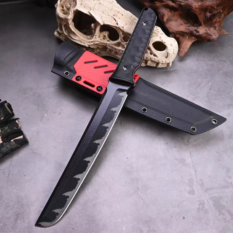 GERALD - 4CR13 BLACK BLADE | FULL TANG