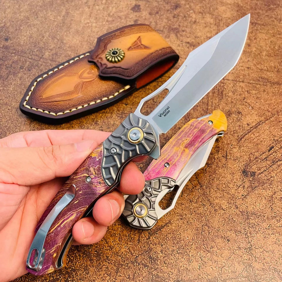 EDC Knife D2 Y2K KASUMI KNIVES