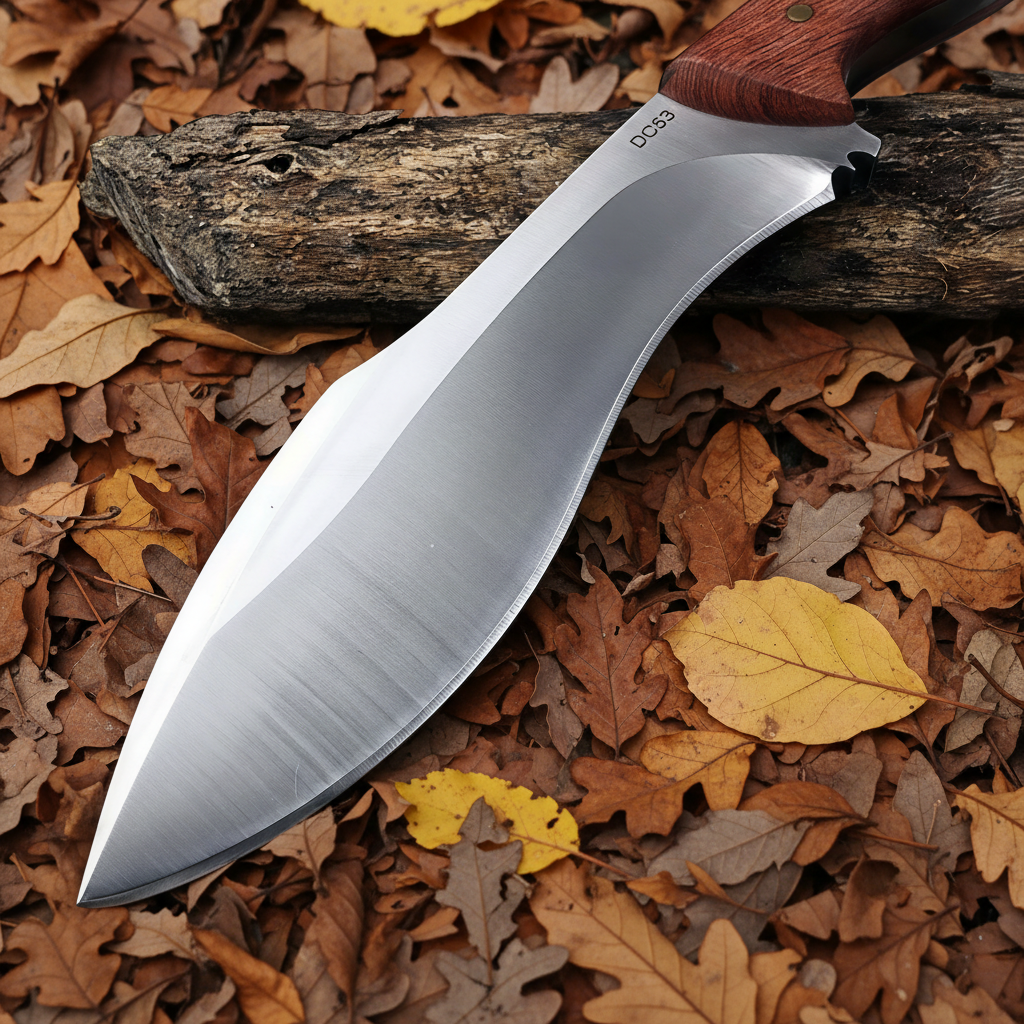 刀具木枝秋叶背景