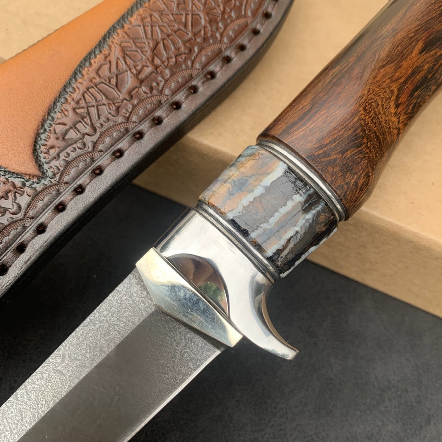 DREW - WOOTZ DAMASCUS STEEL