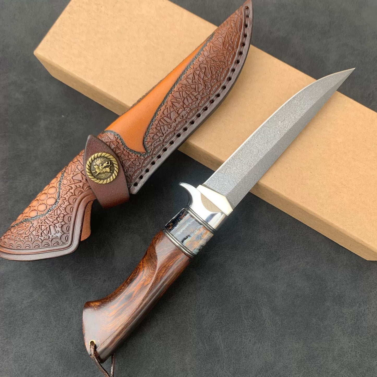 DREW - WOOTZ DAMASCUS STEEL