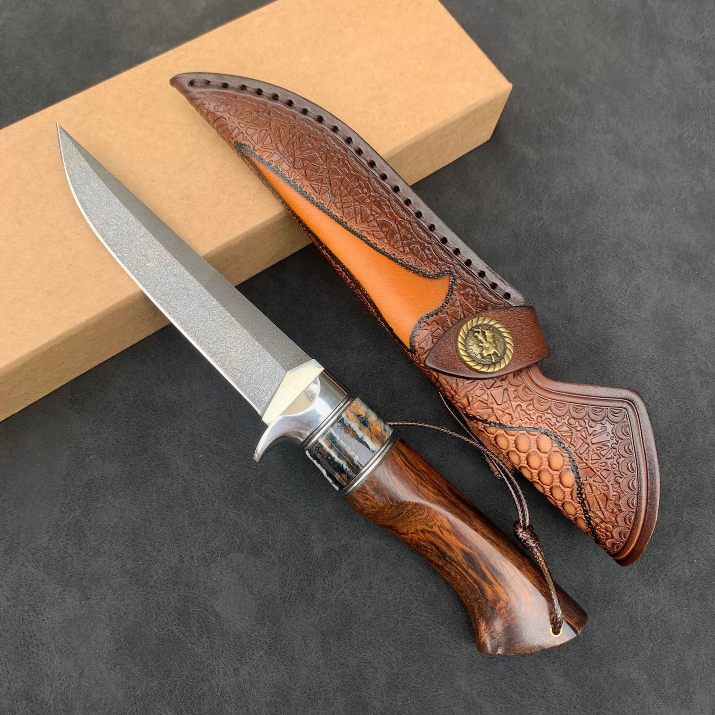 DREW - WOOTZ DAMASCUS STEEL