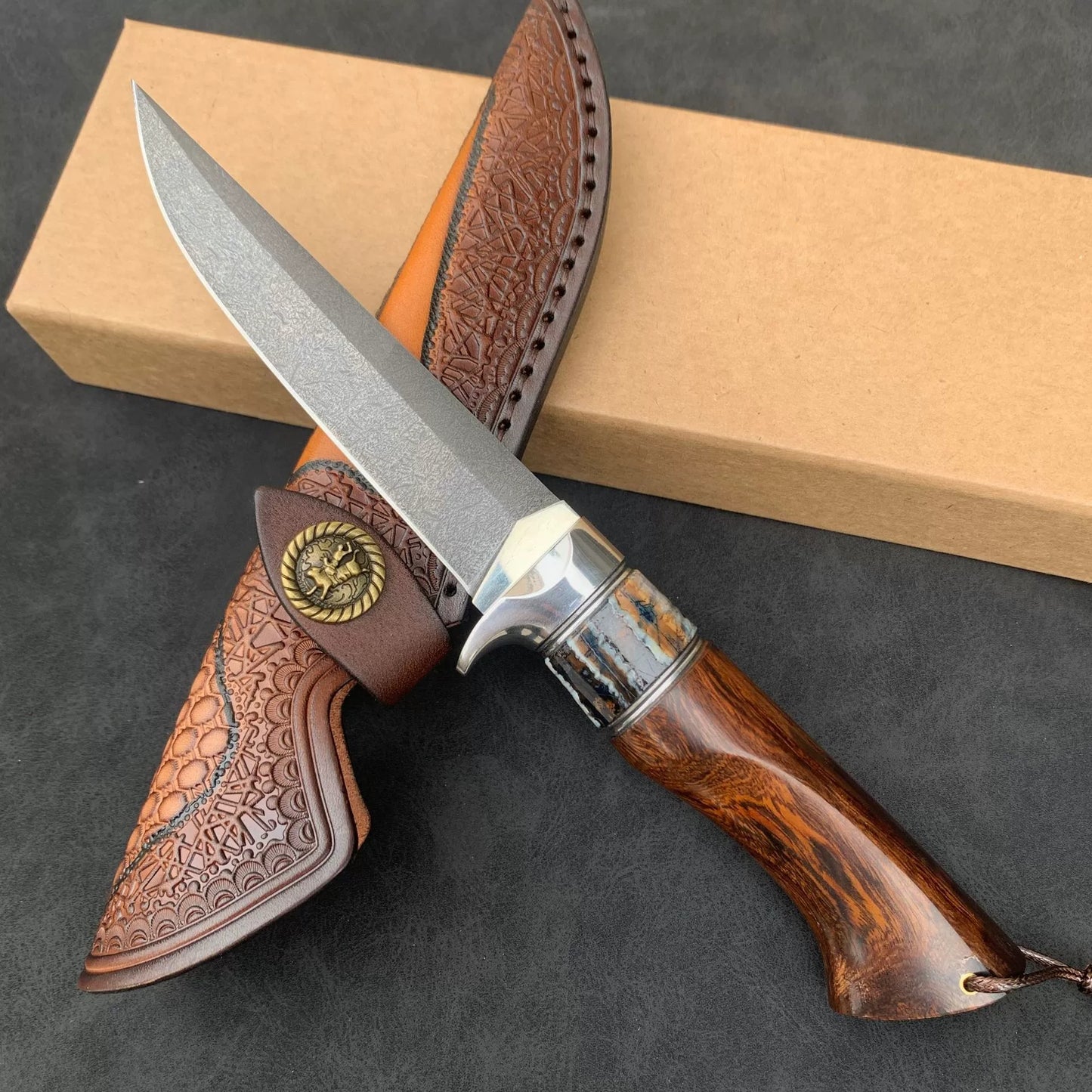 DREW - WOOTZ DAMASCUS STEEL