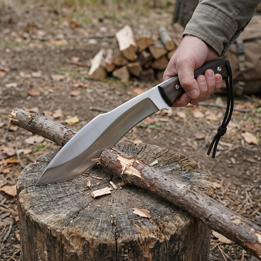 HUNTER露营砍枝，突出重型砍刀力量感