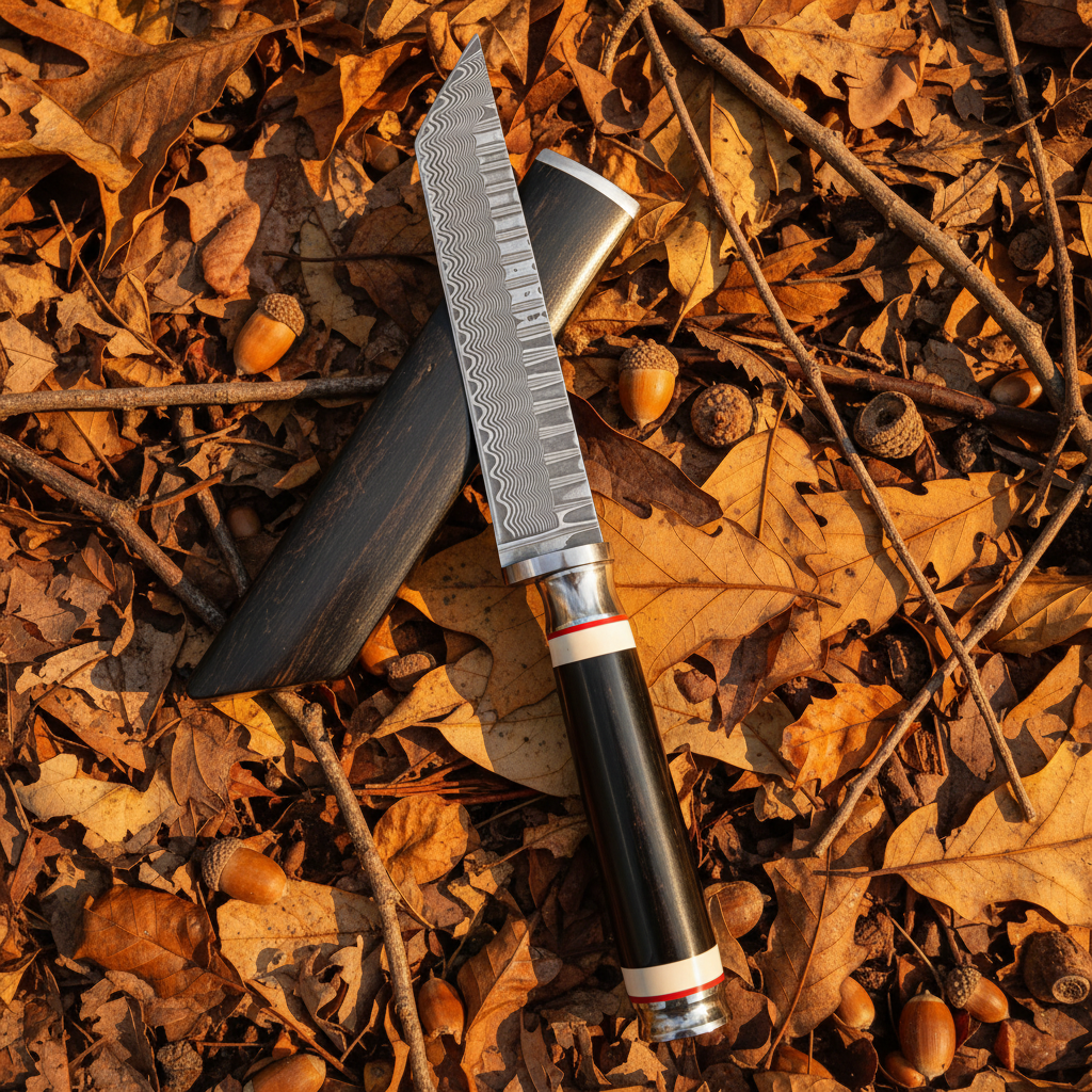 Knife Flat Diagonal - Autumn Leaves