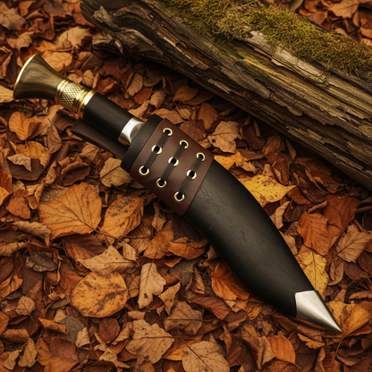 Sheath Flat Autumn Leaves Log